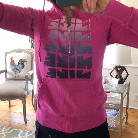 Vintage Nike Hooded Sweatshirt, size XS, Hoodie - Picture 3 of 9